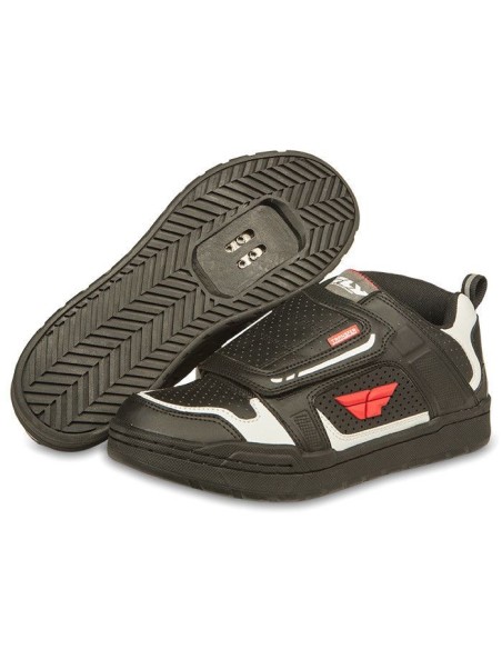 CHAUSSURES FLY TRANSFER NOIR/BLANC/ ROUGE