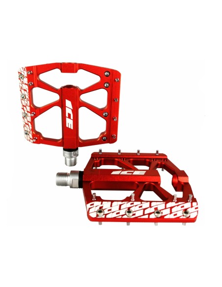 Pédale ICE FAST rouge