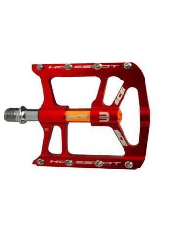 Pédale ICE HOLESHOT ROUGE