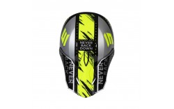 CASQUE SHOT FURIOUS DRAW GREY NEON YELLOW GLOSSY