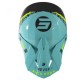 CASQUE SHOT FURIOUS STORM GREY GREEN NEON YELLOW GLOSSY