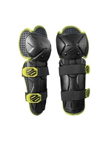 GENOUILLERES SHOT OPTIMAL KID BLACK/ NEON YELLOW